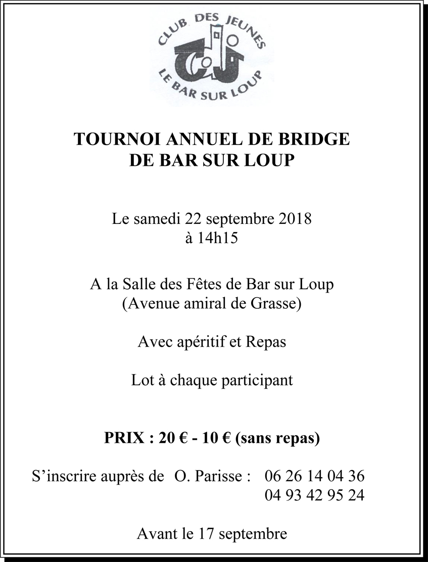 Tournoi de Bridge