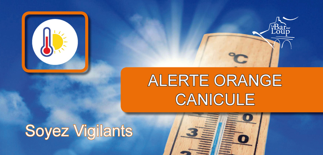 Alerte Orange Canicule pour le département des Alpes Maritimes