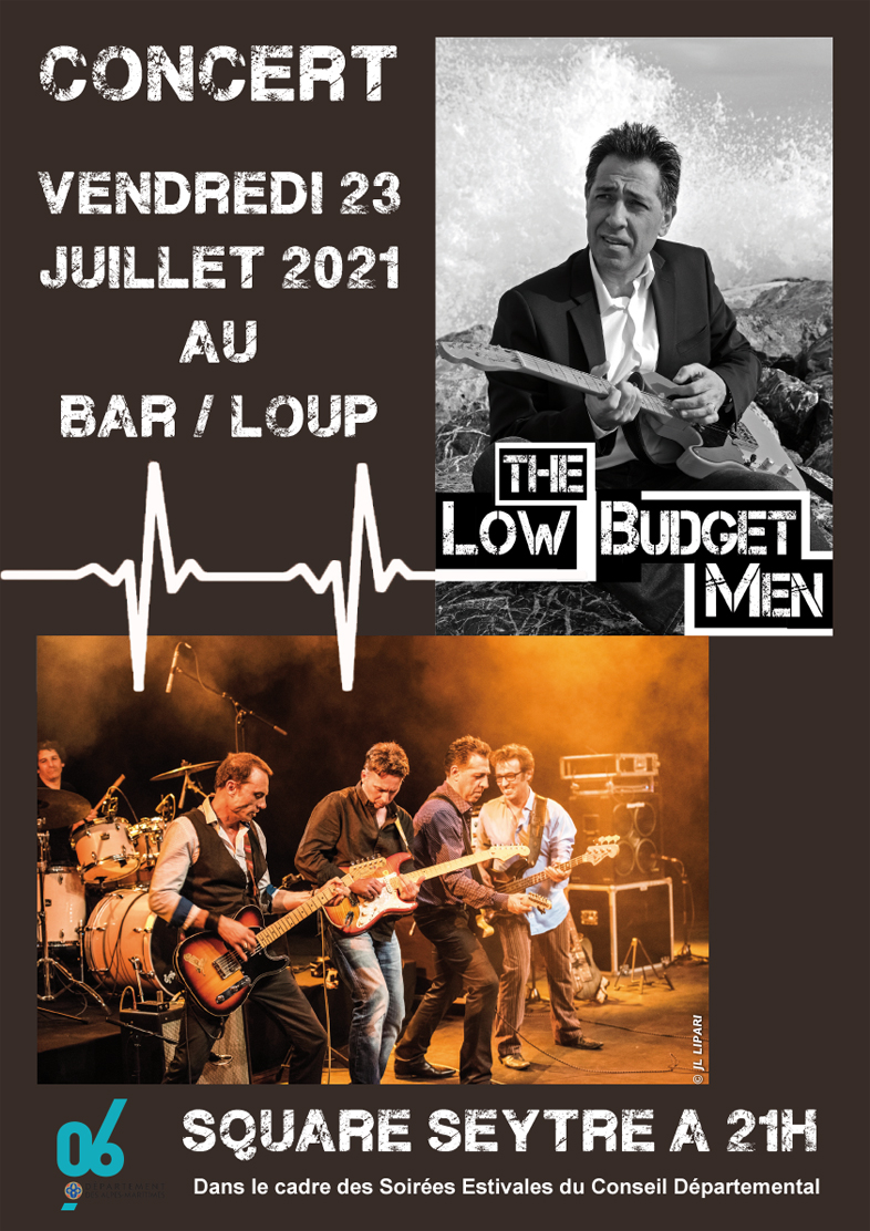 The Low Budget Men, vendredi 23 juillet 2021