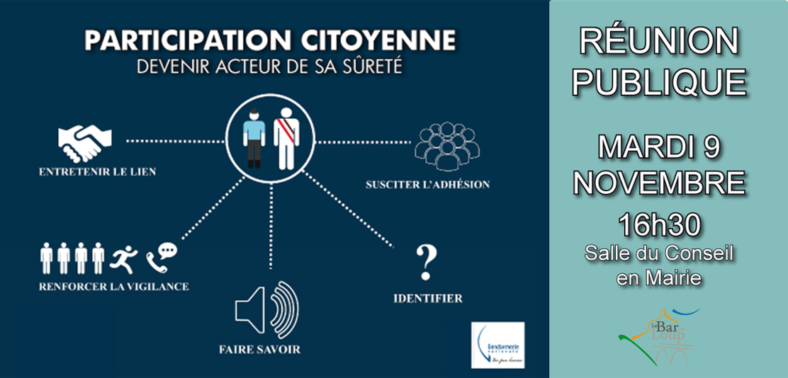 Réunion Participation Citoyenne