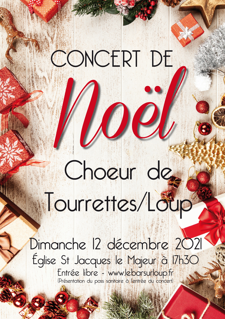 Concert de Noël, dimanche 12 décembre 2021