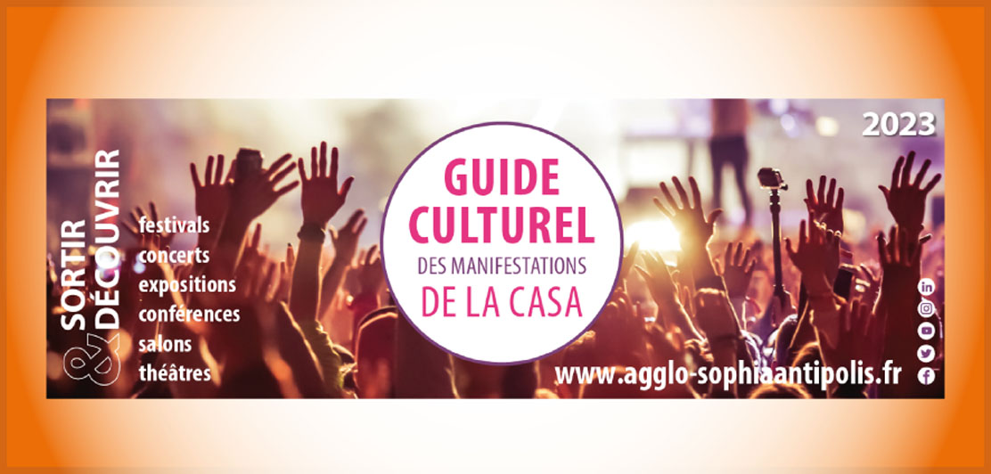 Guide 2023 des manifestations culturelles de la CASA
