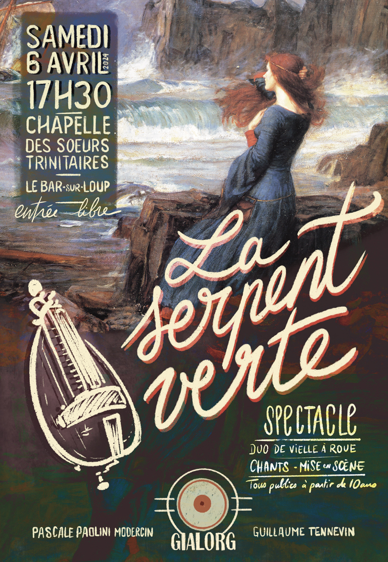 Spectacle ＂La Serpent Verte＂, samedi 6 avril 2024