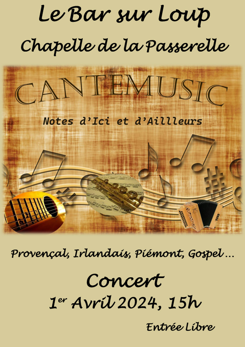 Concert de Canté Music pour la Fête de l'Oranger